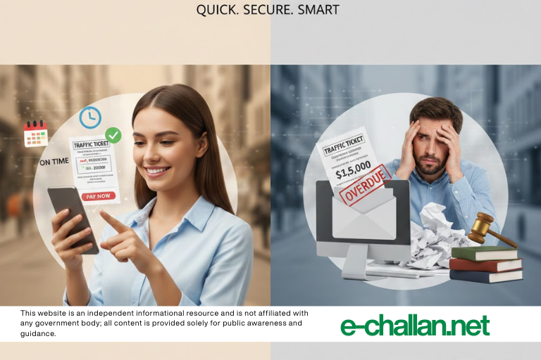  best way to pay traffic fine online without visiting bank in Pakistan