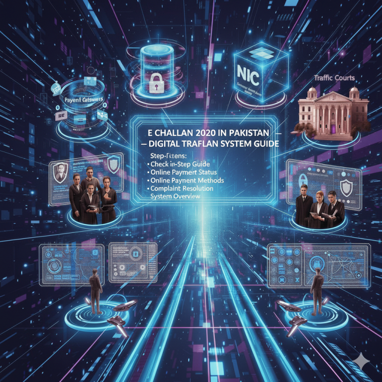 E Challan 2020 in Pakistan