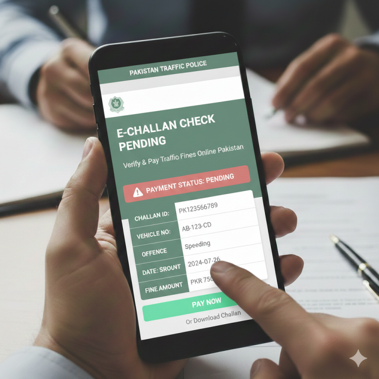 E Challan Check Pending – Verify