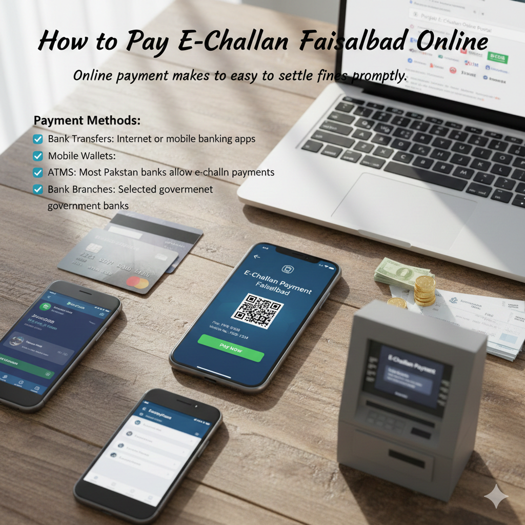 E Challan Faisalabad Check