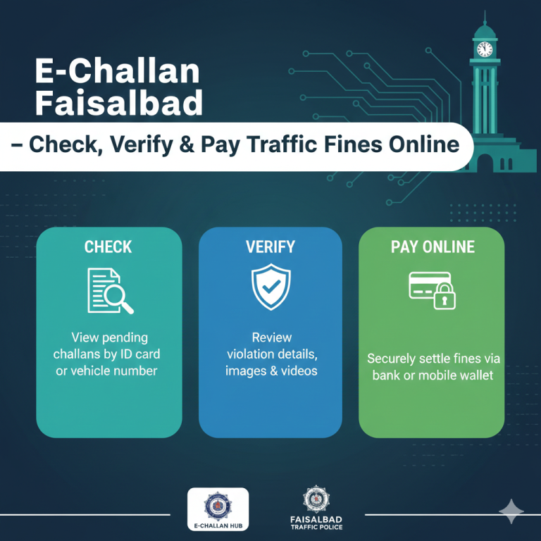E-Challan Faisalabad – Check,