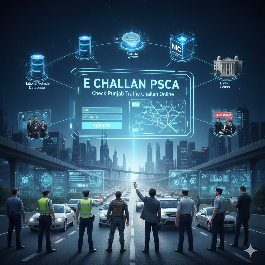 E Challan PSCA