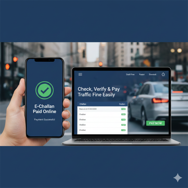 E Challan Paid Online