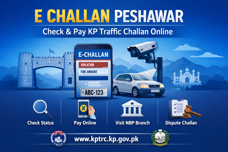 E Challan Peshawar