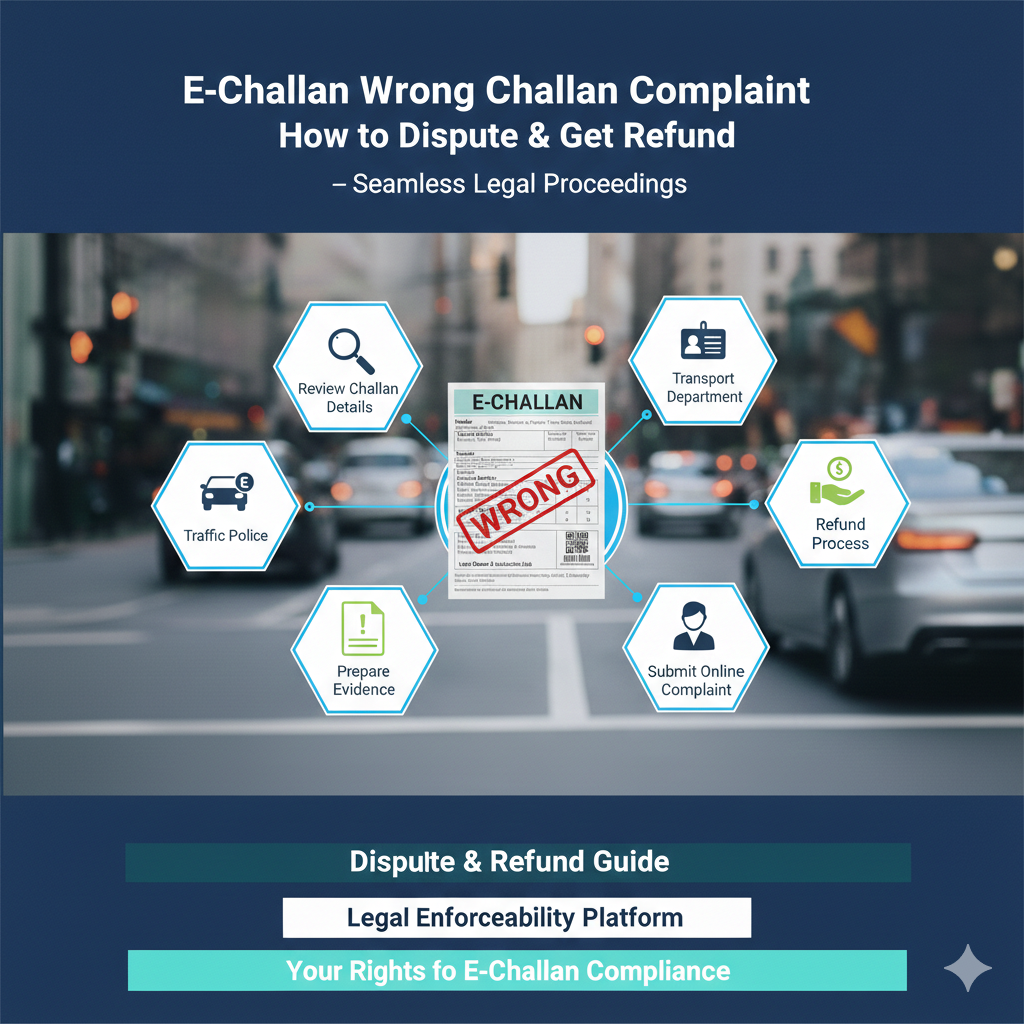 E Challan Wrong Challan Complaint