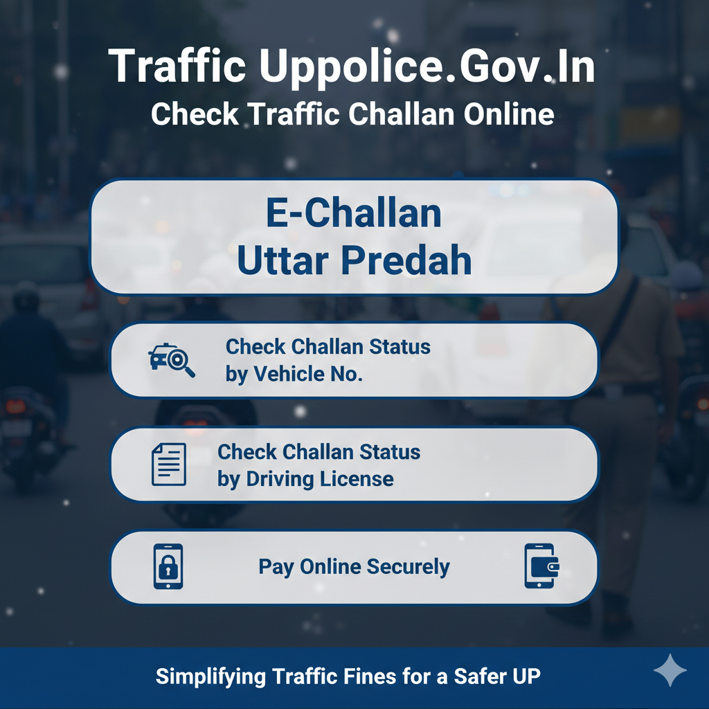 E-Challan i.e Traffic Uppolice Gov In –