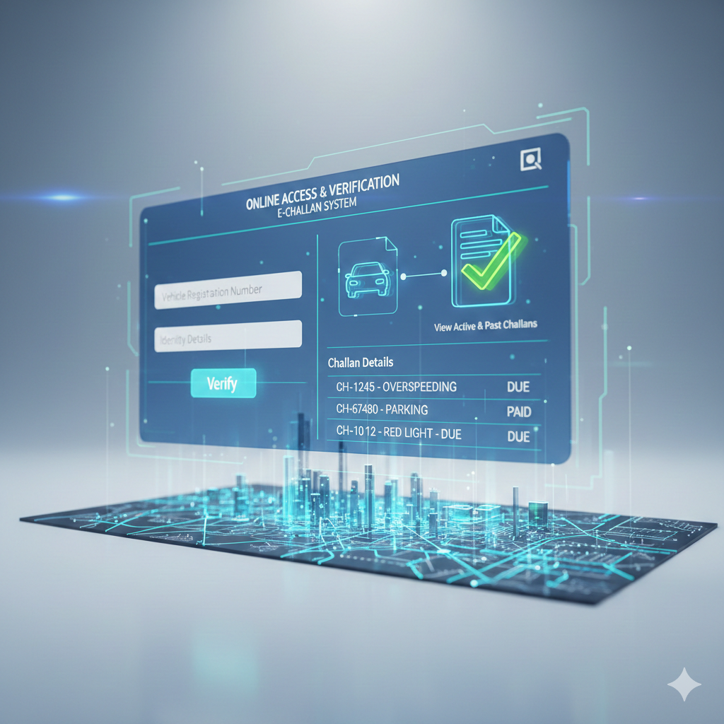 E Challan system in Karachi