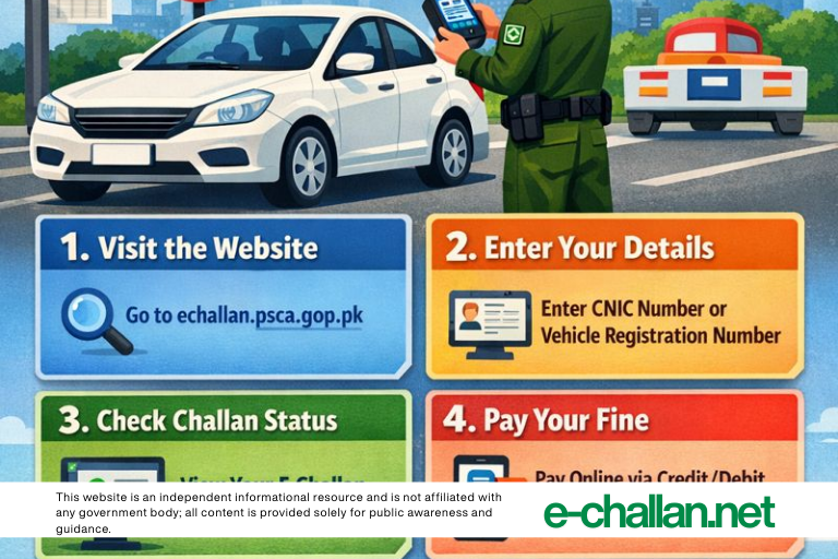 How to Check Your E Challan Status Online in Pakistan