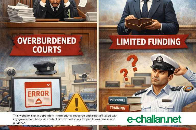 Challenges in Implementing New Traffic Courts