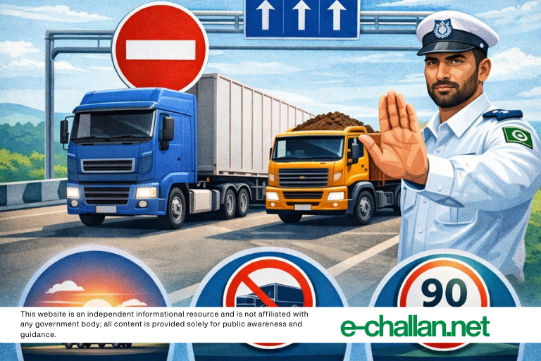 new traffic rules on motorways in pakistan 2026