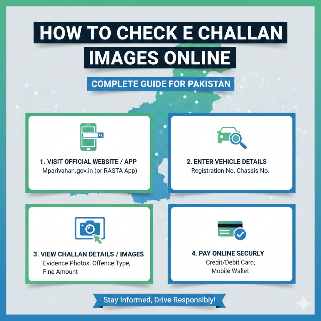 How to Check E Challan Images