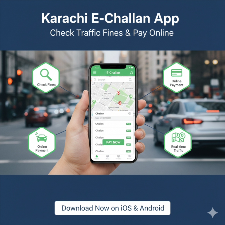 Karachi E-Challan App