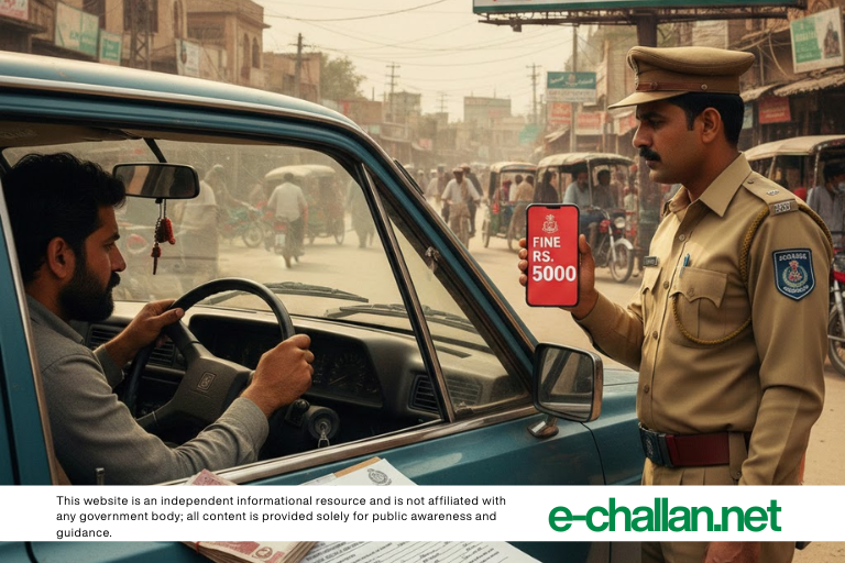 driving without license in Pakistan