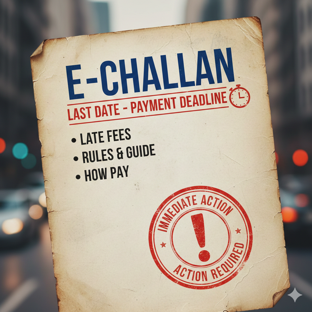 e Challan Last Date