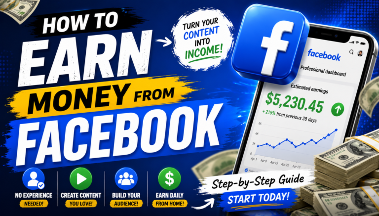 How to Earn From Facebook: A Complete Guide to Making Money on the Platform in 2026